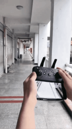 Drone Pliable Haute Performance – Double Batterie & Caméra HD Stabilisée